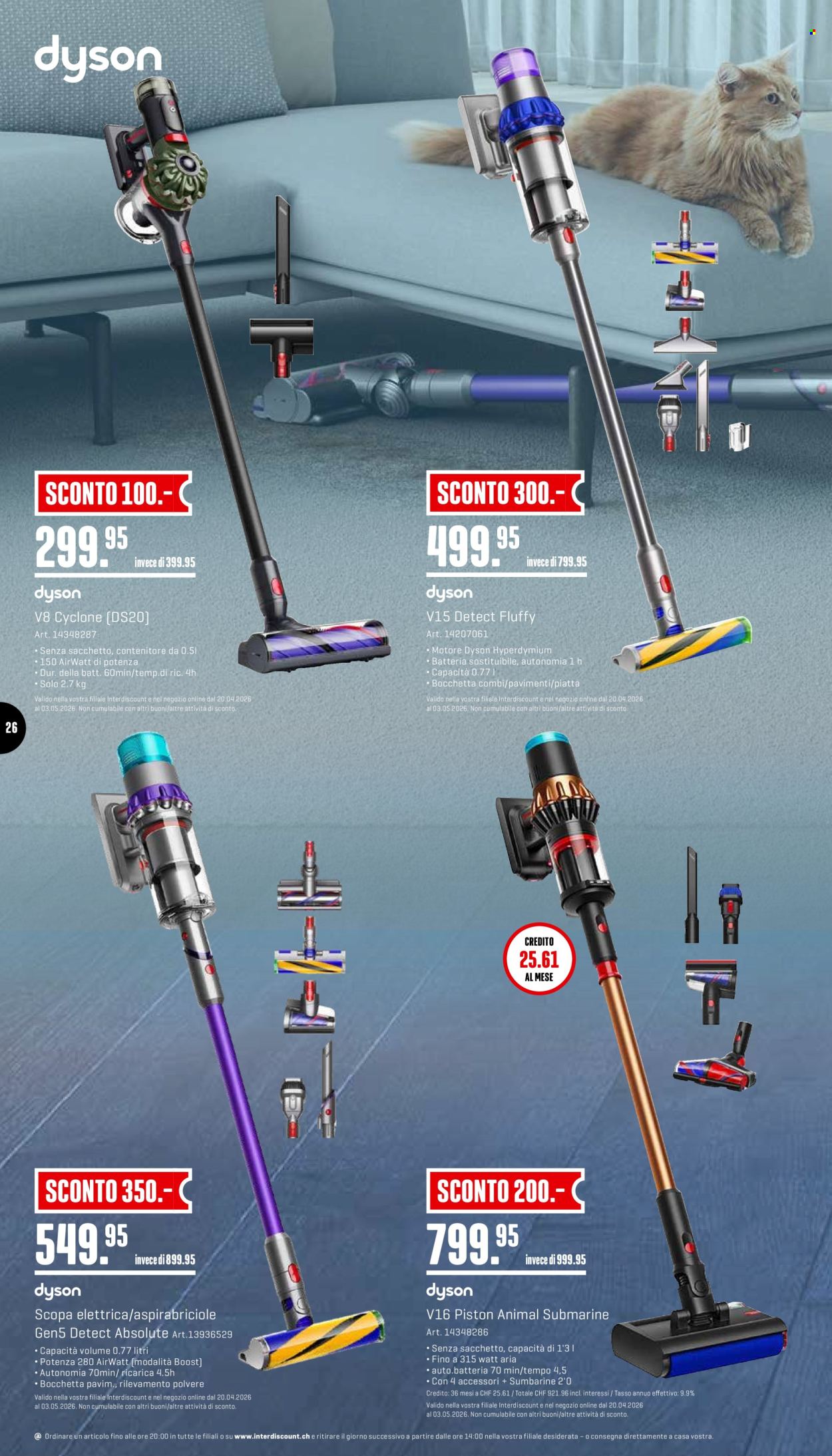 Catalogue Interdiscount - 20.4.2026 - 3.5.2026. Page 26. Page 26