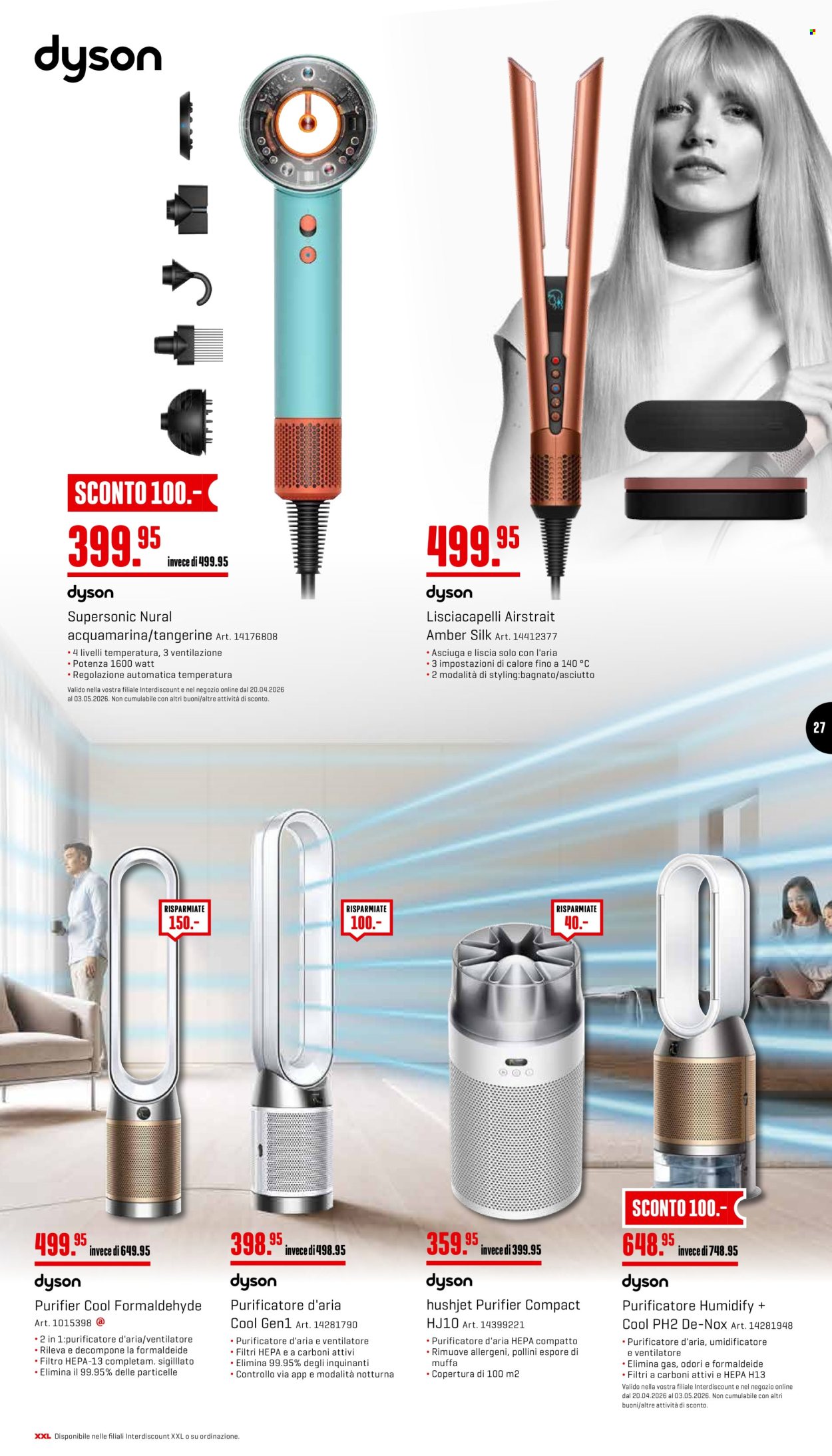 Catalogue Interdiscount - 20.4.2026 - 3.5.2026. Page 27. Page 27