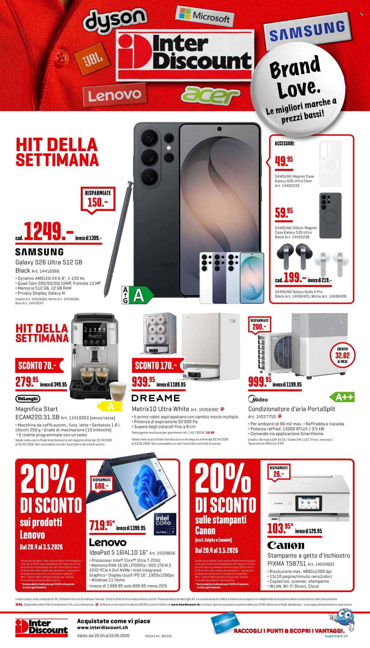 Catalogue Interdiscount - 20.4.2026 - 3.5.2026. Page 28. Page 28