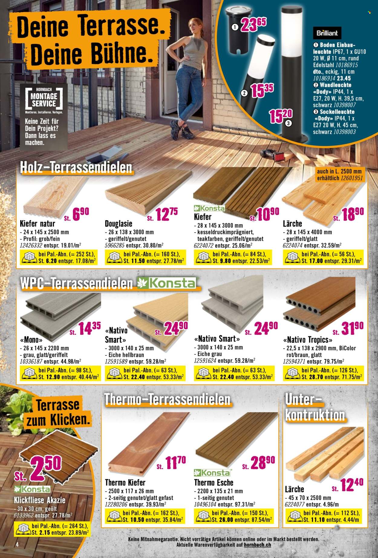 Catalogue Hornbach - 21.4.2026 - 18.5.2026. Page 4. Page 4