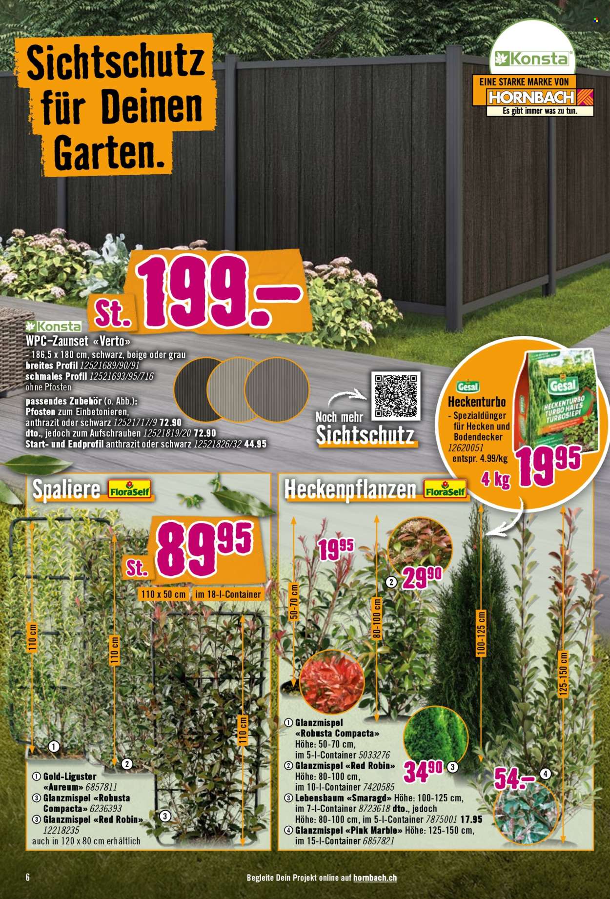 Catalogue Hornbach - 21.4.2026 - 18.5.2026. Page 6. Page 6