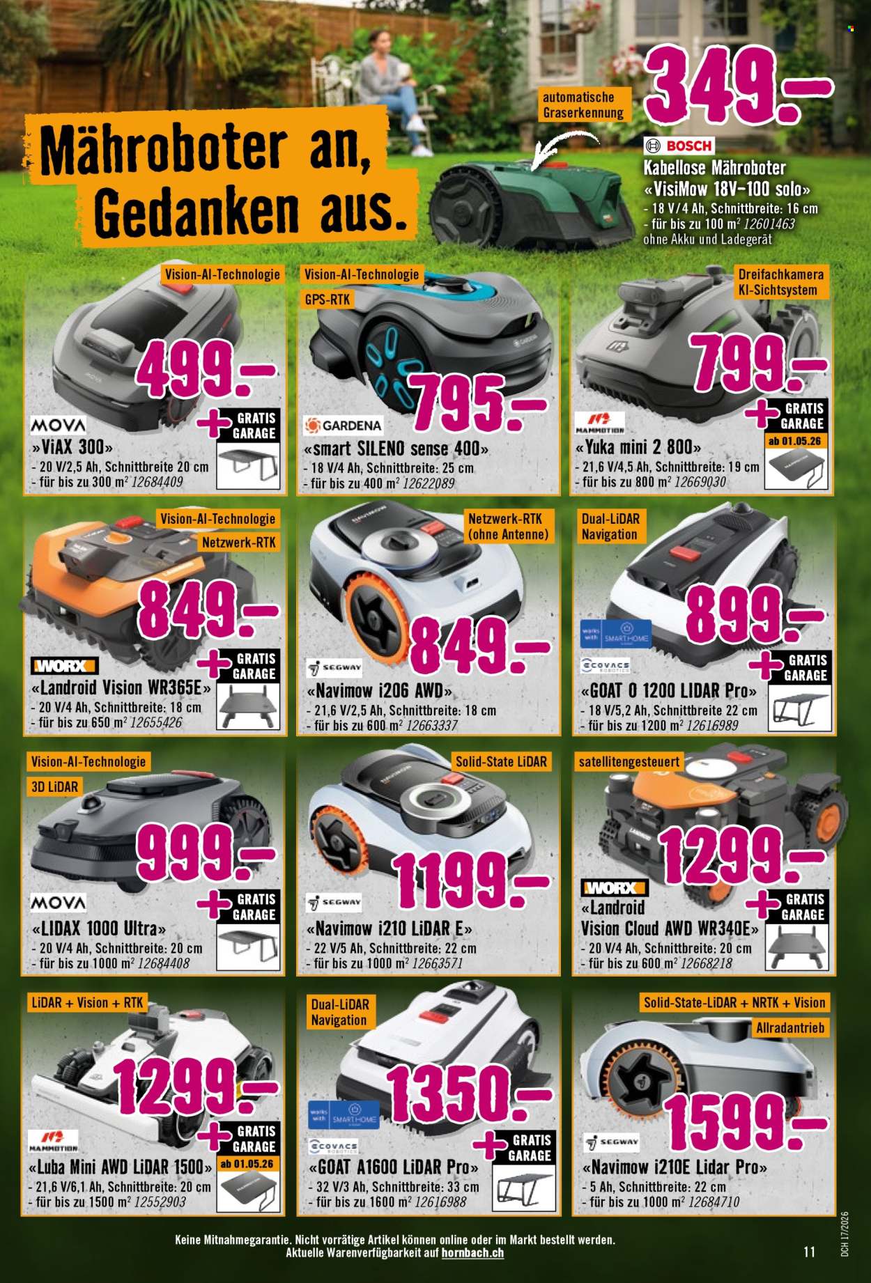 Catalogue Hornbach - 21.4.2026 - 18.5.2026. Page 11. Page 11