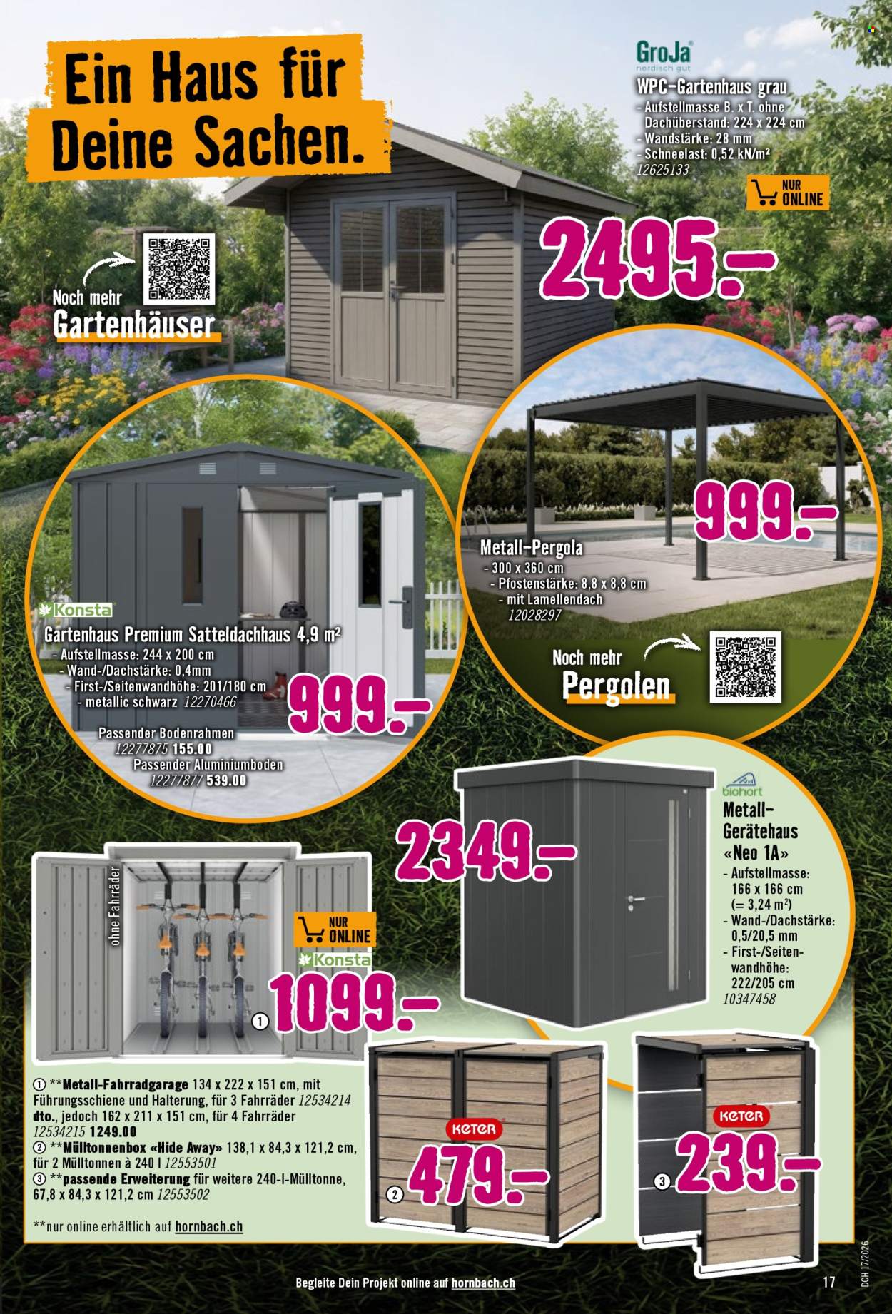 Catalogue Hornbach - 21.4.2026 - 18.5.2026. Page 17. Page 17