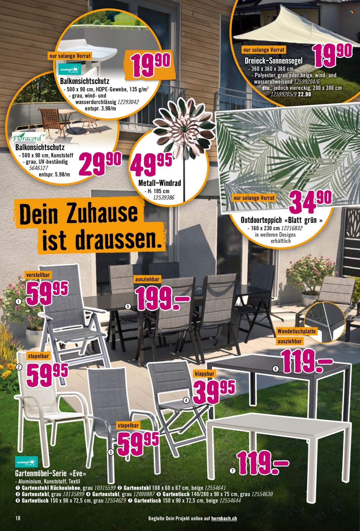 Catalogue Hornbach - 21.4.2026 - 18.5.2026. Page 18. Page 18