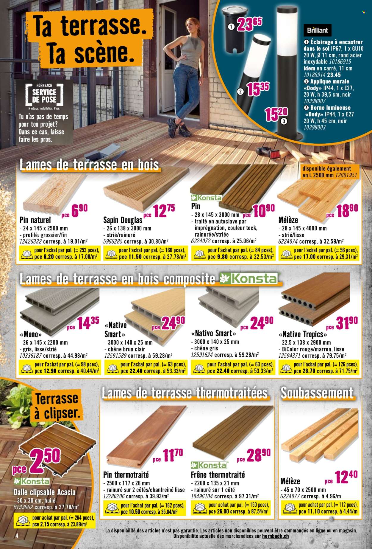 Catalogue Hornbach - 21.4.2026 - 18.5.2026. Page 4. Page 4