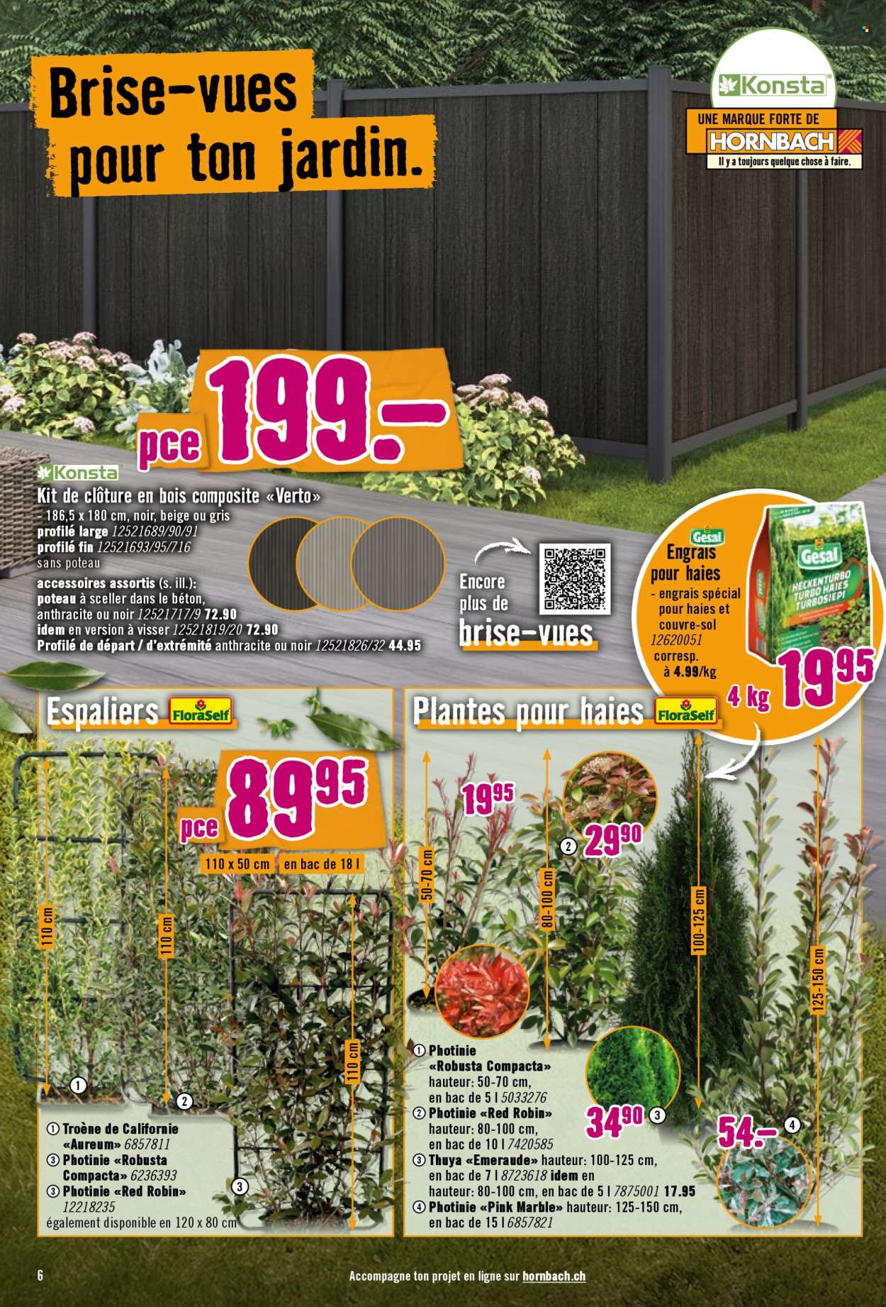 Catalogue Hornbach - 21.4.2026 - 18.5.2026. Page 6. Page 6