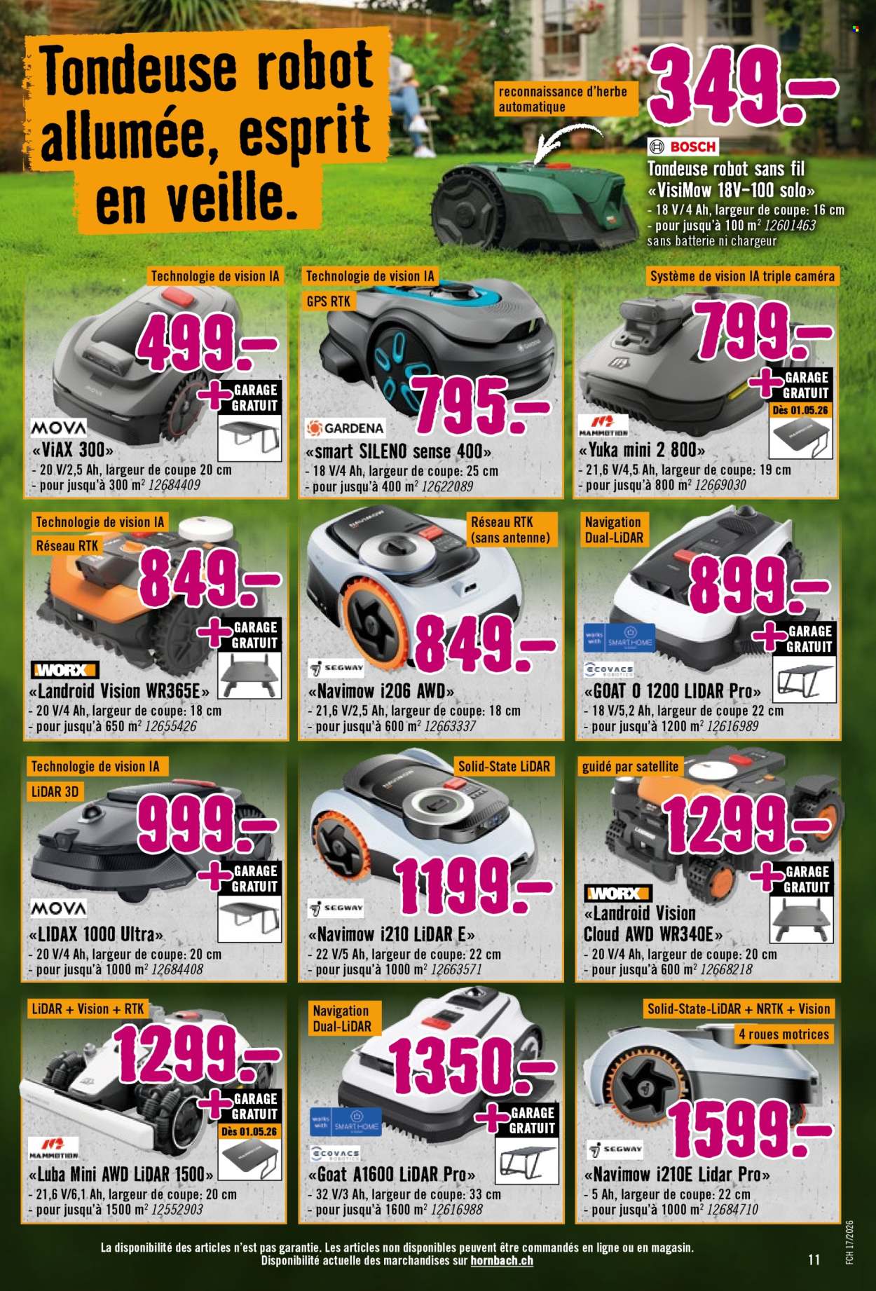 Catalogue Hornbach - 21.4.2026 - 18.5.2026. Page 11. Page 11