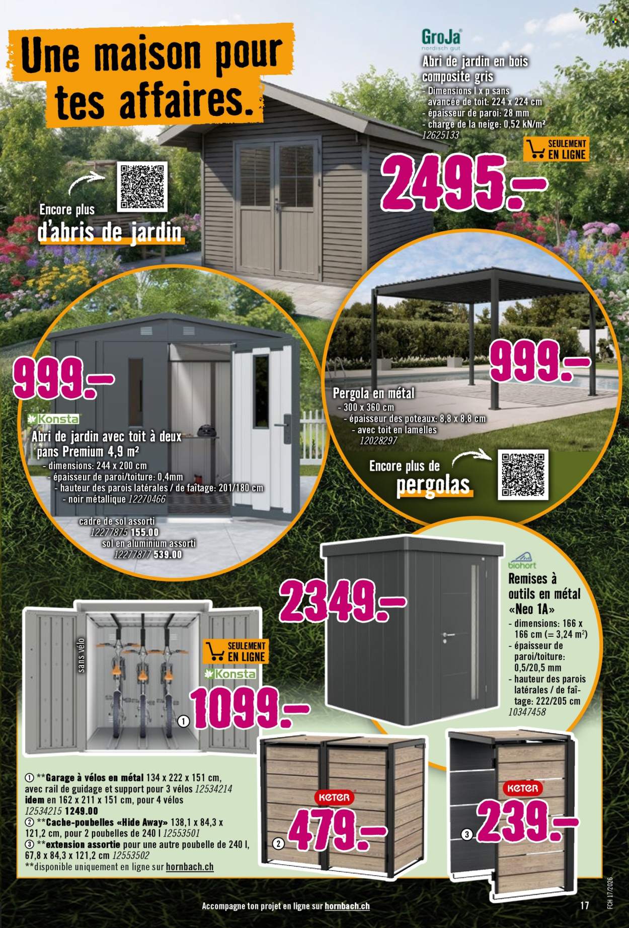 Catalogue Hornbach - 21.4.2026 - 18.5.2026. Page 17. Page 17