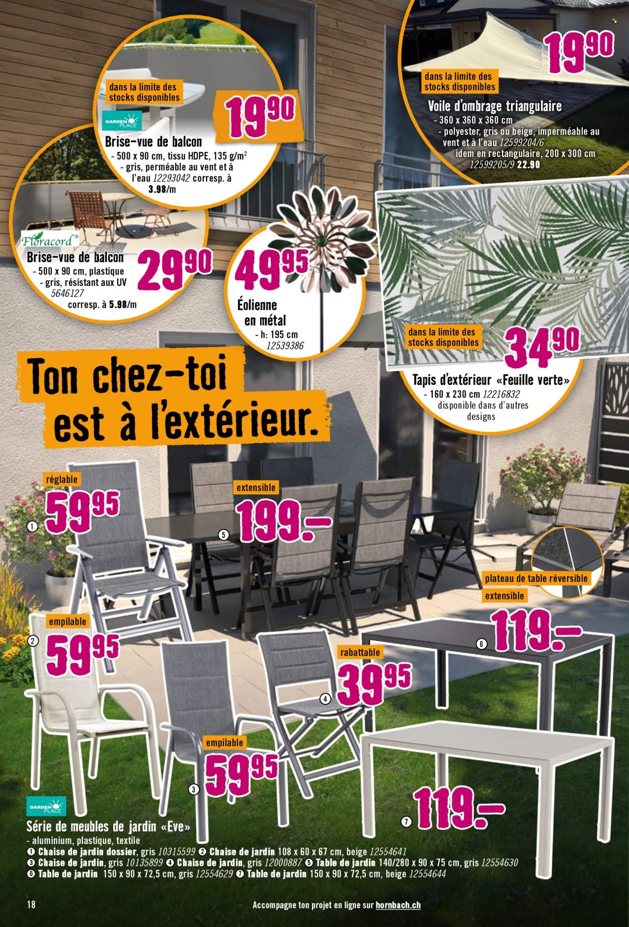 Catalogue Hornbach - 21.4.2026 - 18.5.2026. Page 18. Page 18