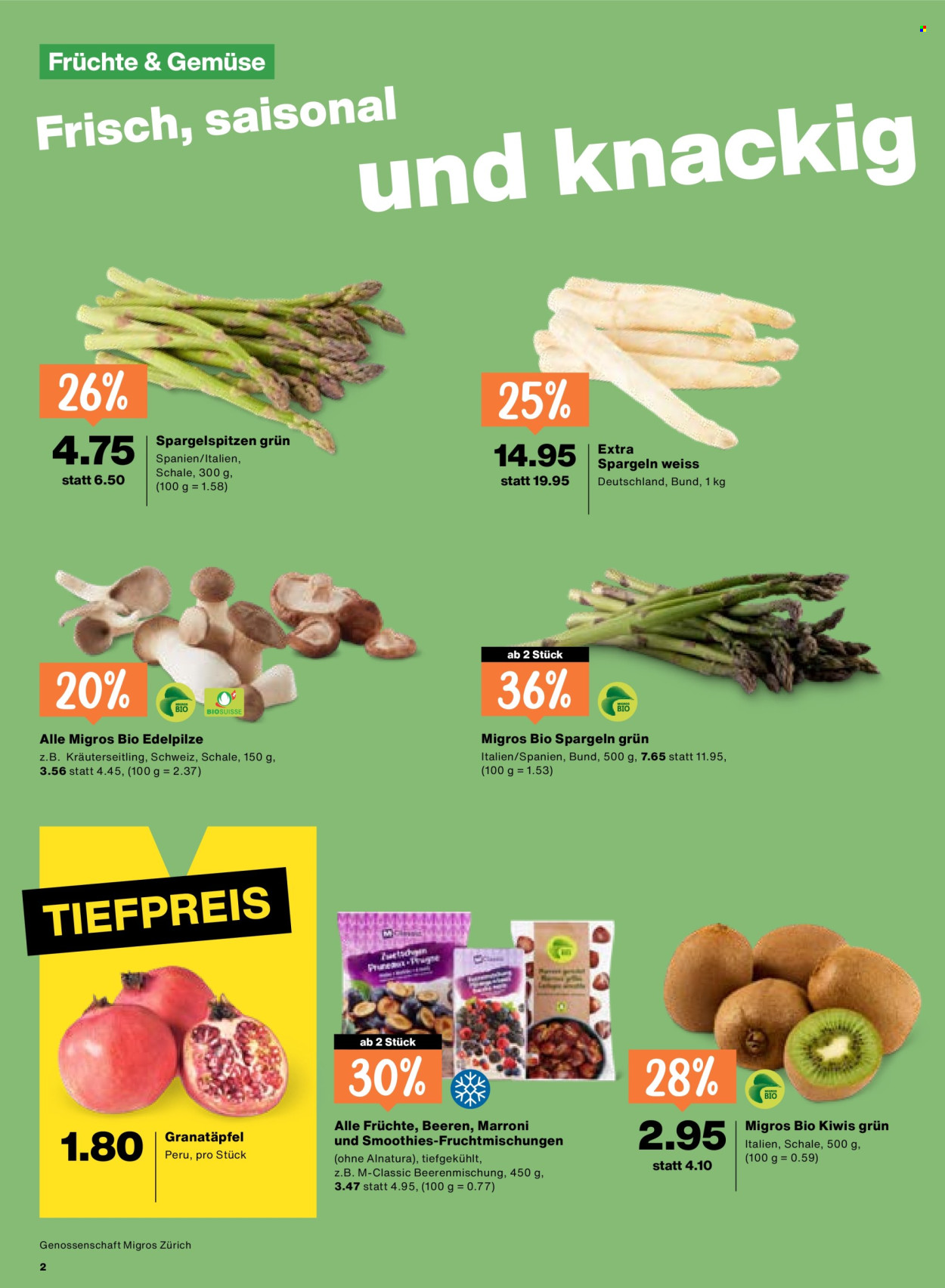 Catalogue Migros - 23.4.2026 - 29.4.2026. Page 2. Page 2