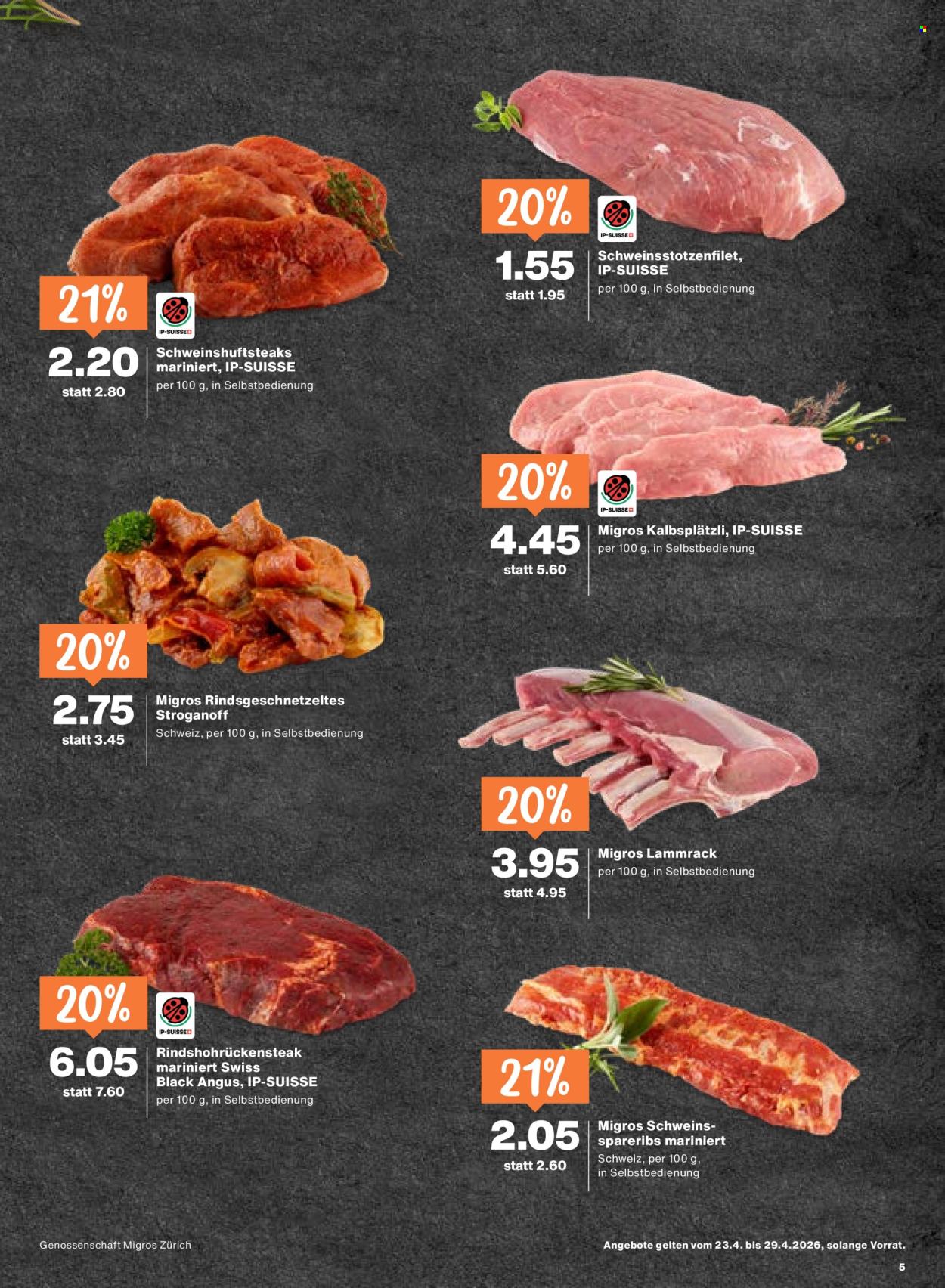 Catalogue Migros - 23.4.2026 - 29.4.2026. Page 5. Page 5