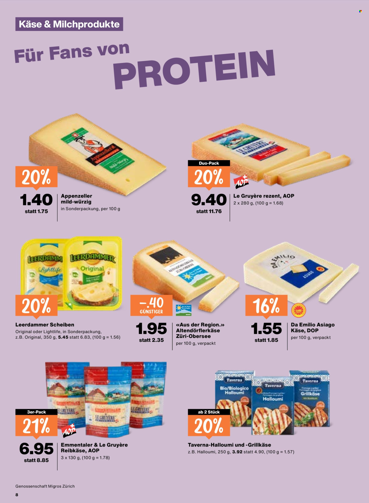 Catalogue Migros - 23.4.2026 - 29.4.2026. Page 8. Page 8