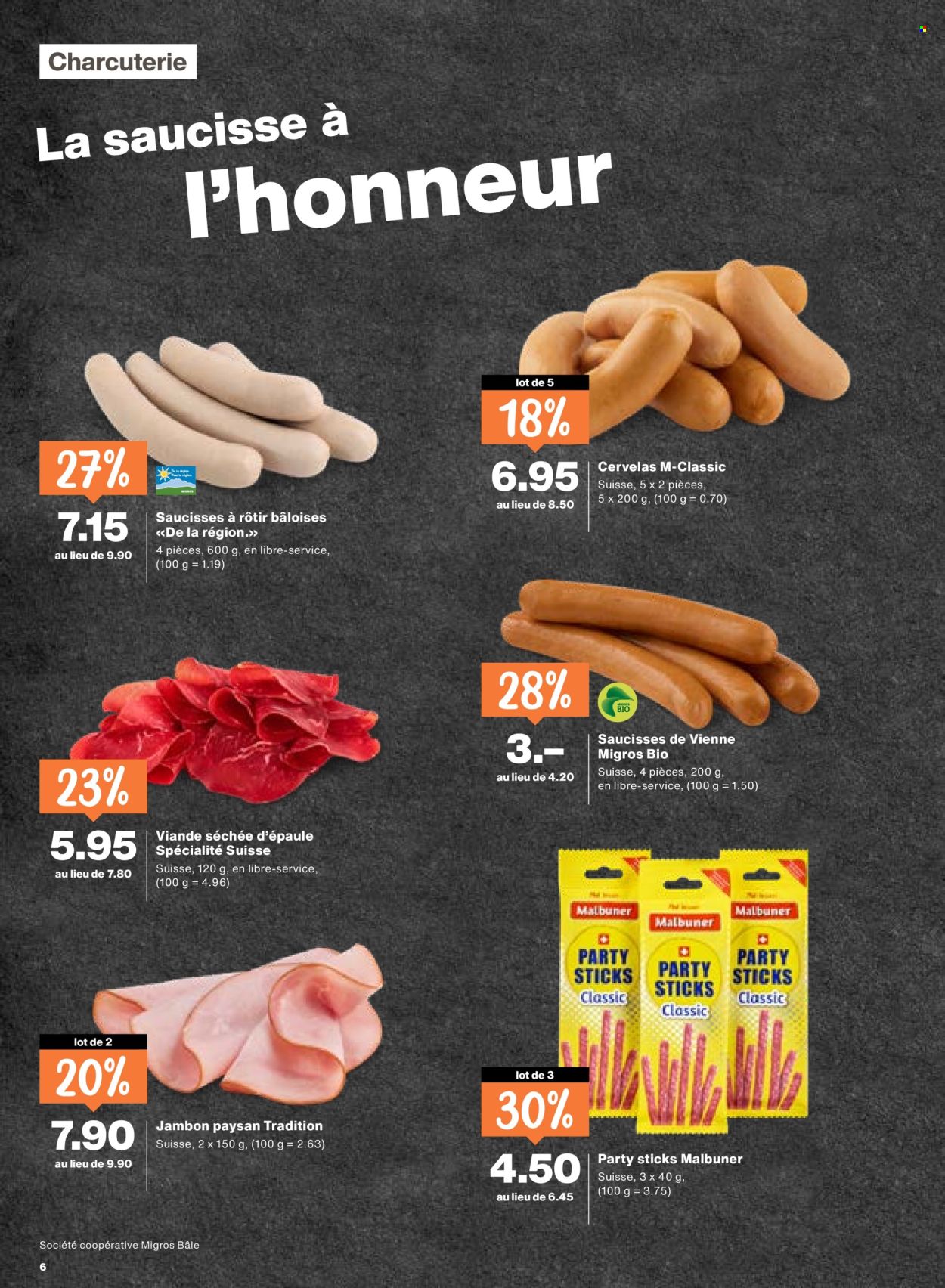 Catalogue Migros - 23.4.2026 - 29.4.2026. Page 6. Page 6