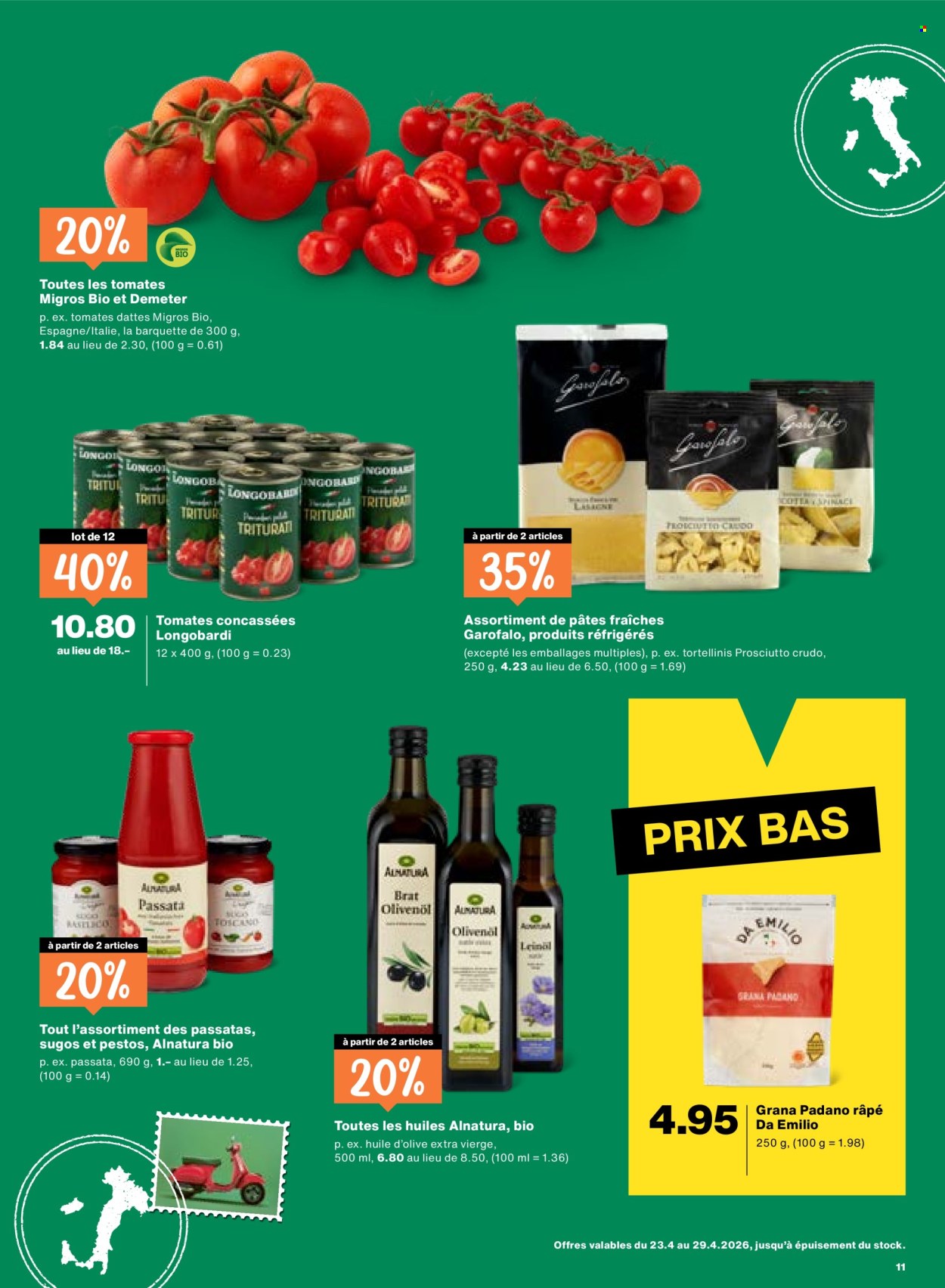 Catalogue Migros - 23.4.2026 - 29.4.2026. Page 11. Page 11