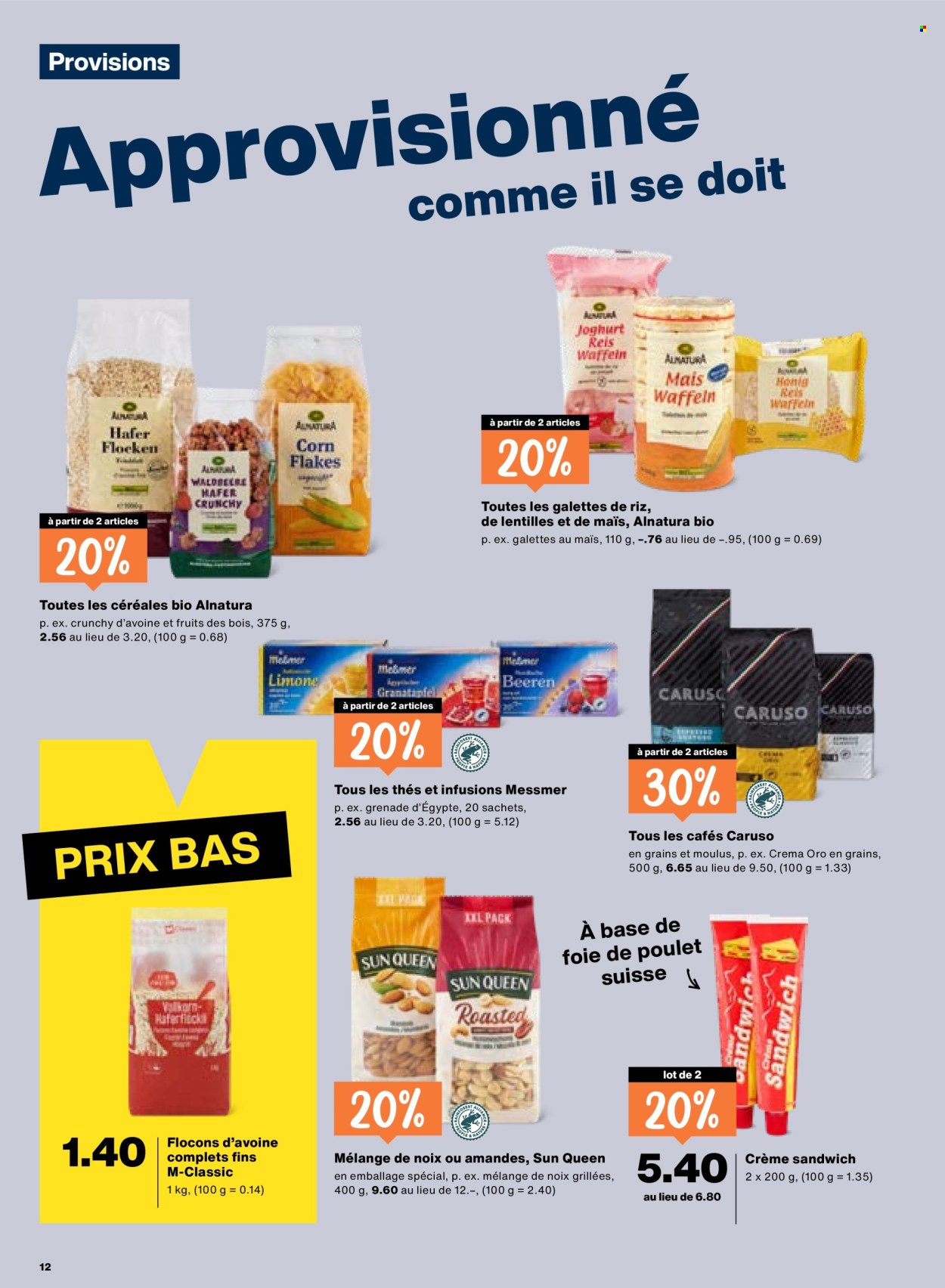 Catalogue Migros - 23.4.2026 - 29.4.2026. Page 12. Page 12