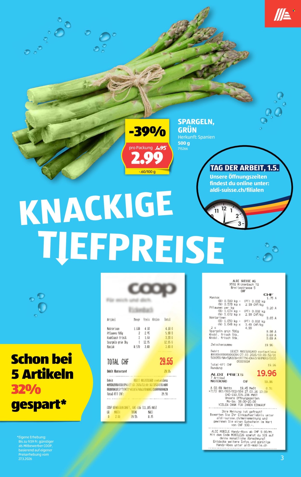 Catalogue Aldi - 30.4.2026 - 6.5.2026. Page 3. Page 3