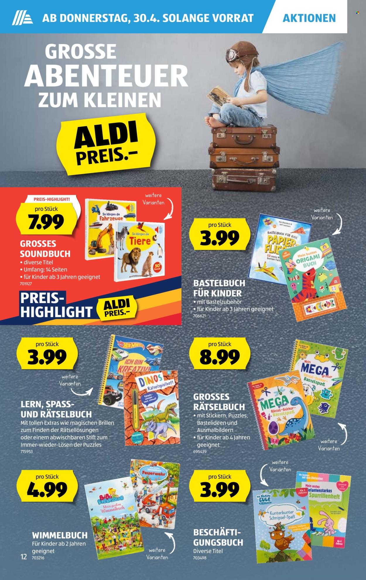 Catalogue Aldi - 30.4.2026 - 6.5.2026. Page 12. Page 12