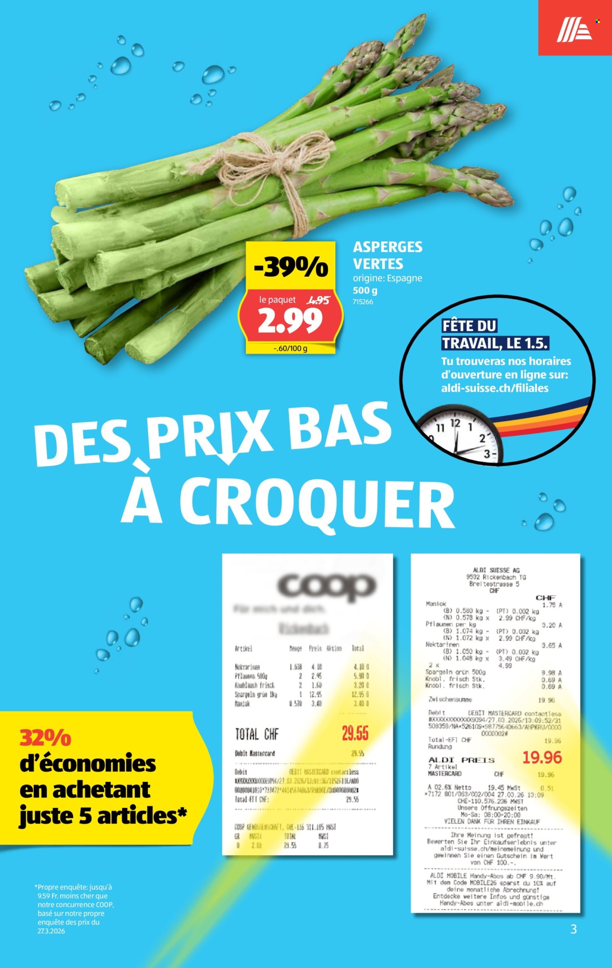 Catalogue Aldi - 30.4.2026 - 6.5.2026. Page 3. Page 3