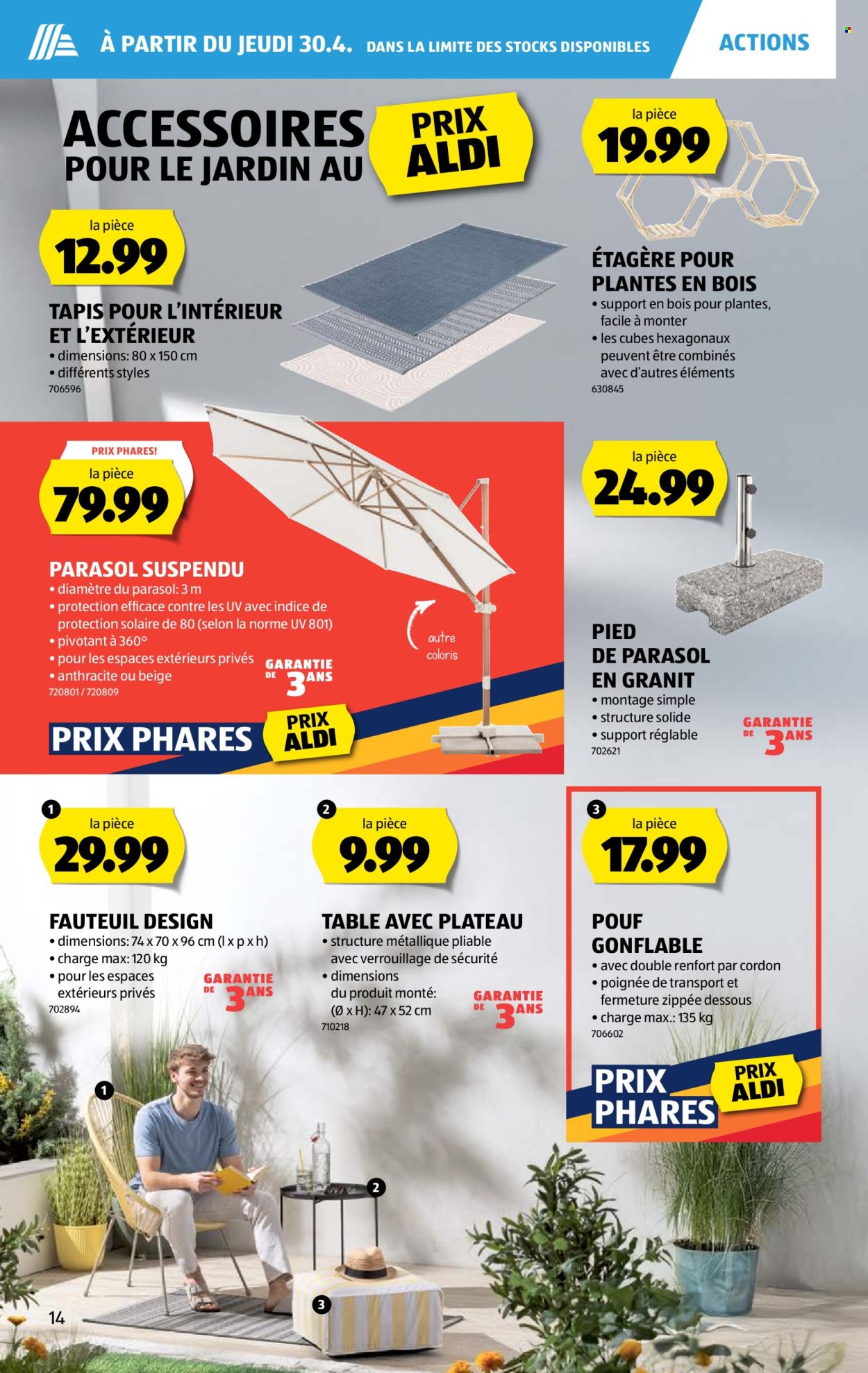 Catalogue Aldi - 30.4.2026 - 6.5.2026. Page 14. Page 14