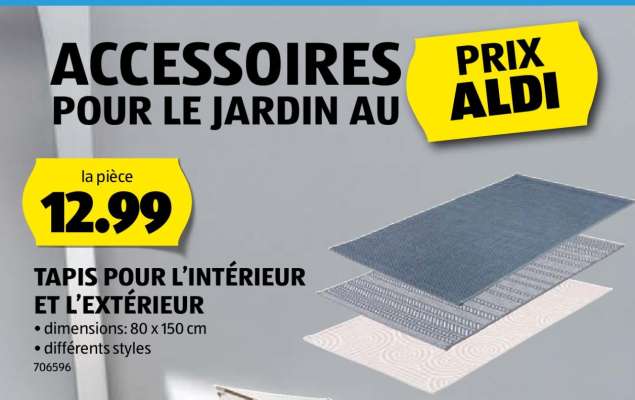 TAPIS POUR L’INTÉRIEUR ET L’EXTÉRIEUR