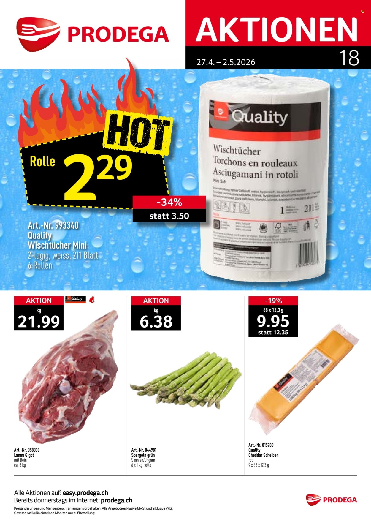 Catalogue Prodega - 27.4.2026 - 2.5.2026. Page 1. Page 1