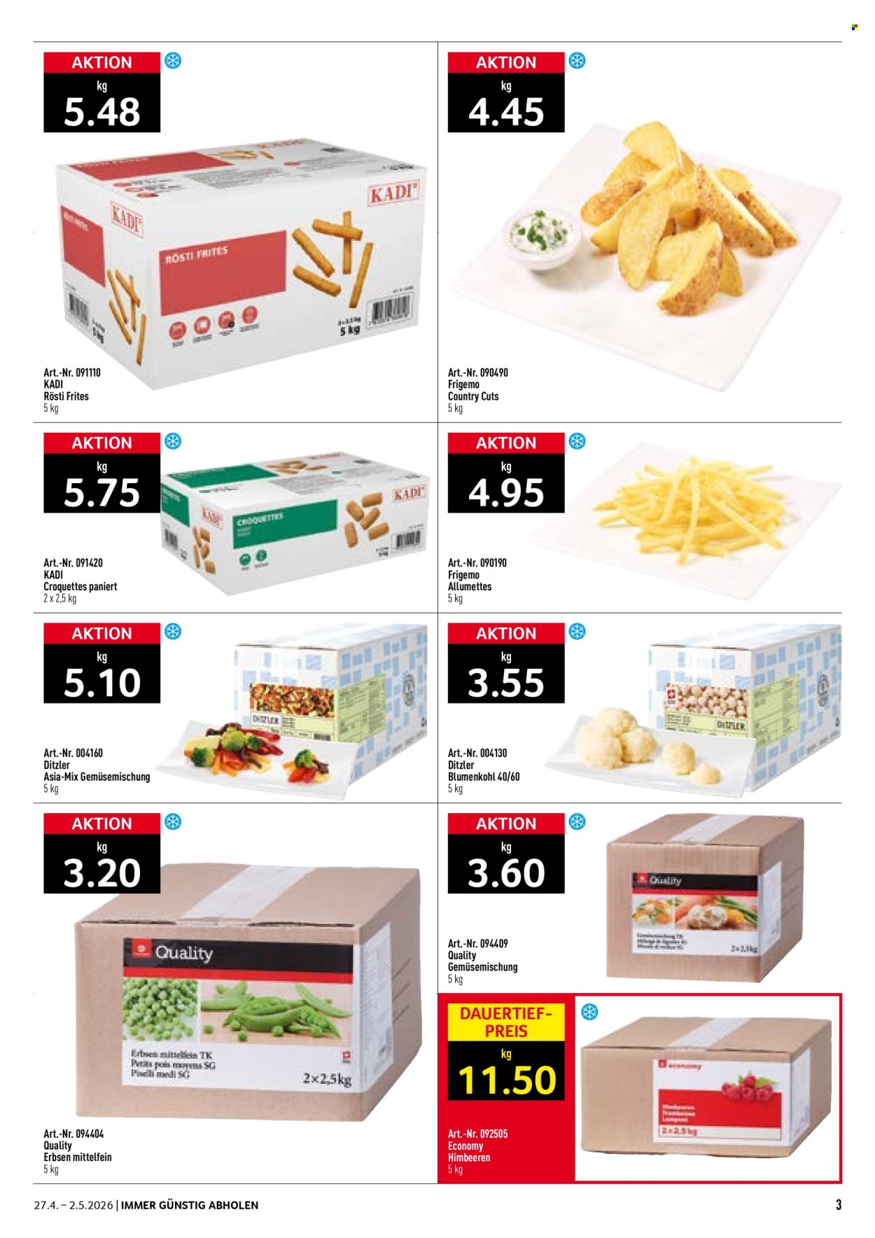 Catalogue Prodega - 27.4.2026 - 2.5.2026. Page 3. Page 3