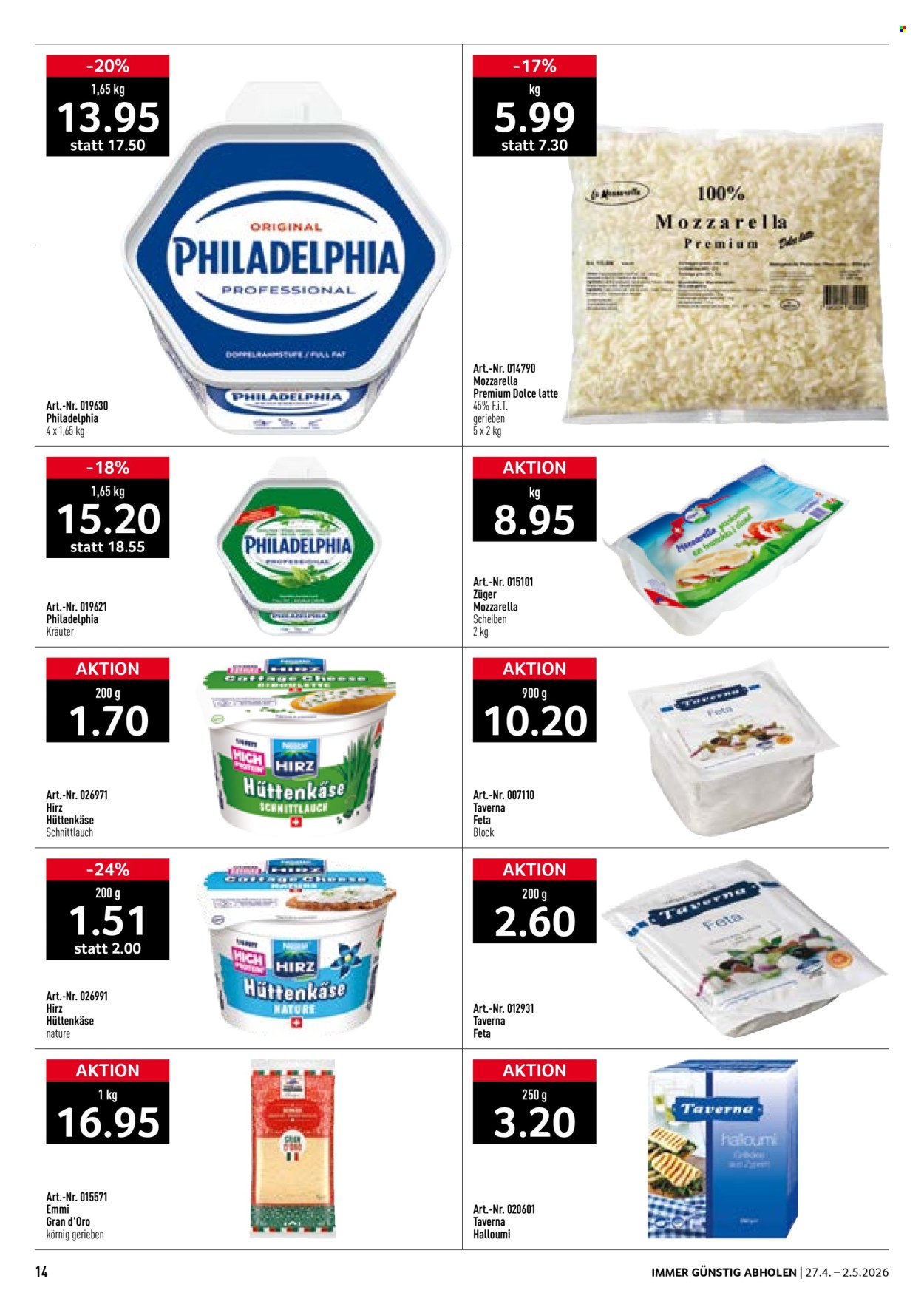 Catalogue Prodega - 27.4.2026 - 2.5.2026. Page 14. Page 14