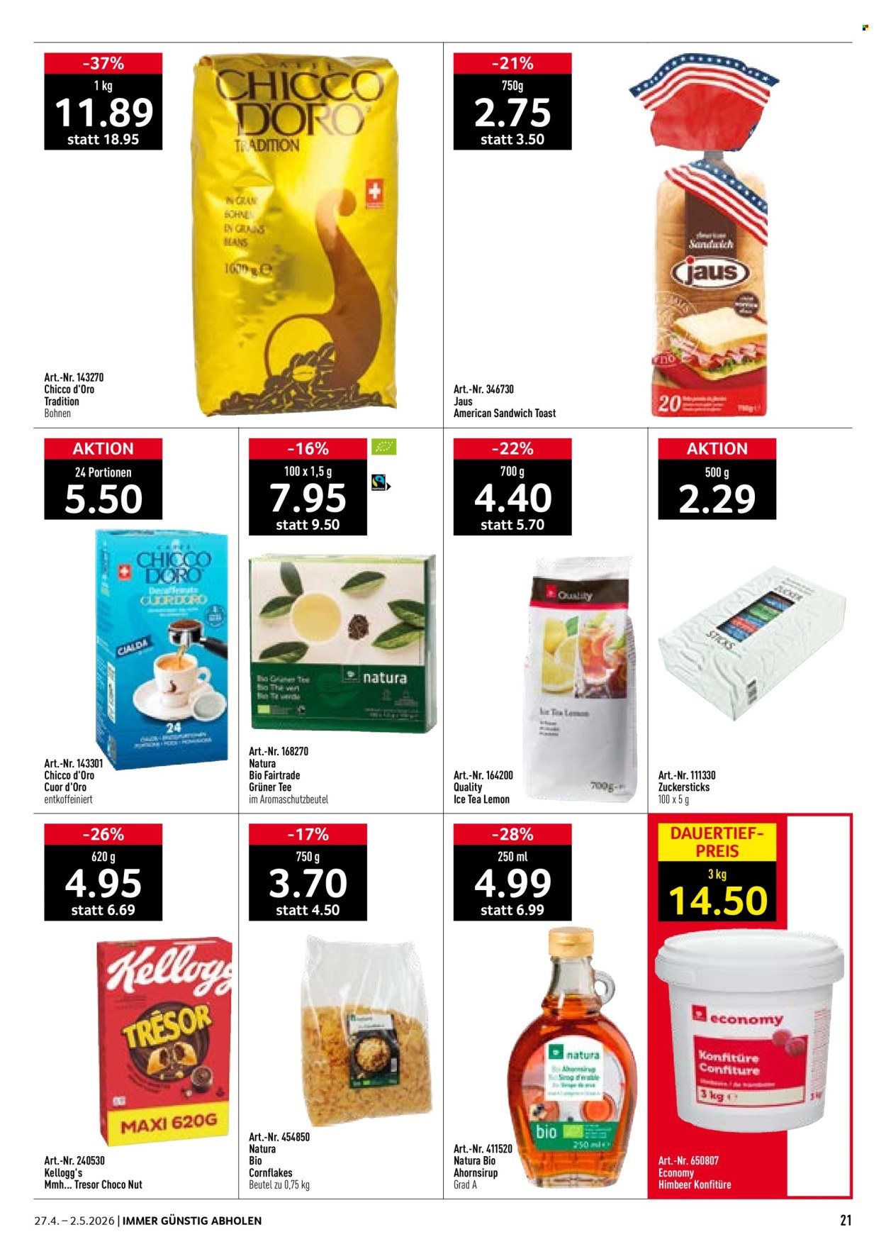 Catalogue Prodega - 27.4.2026 - 2.5.2026. Page 21. Page 21