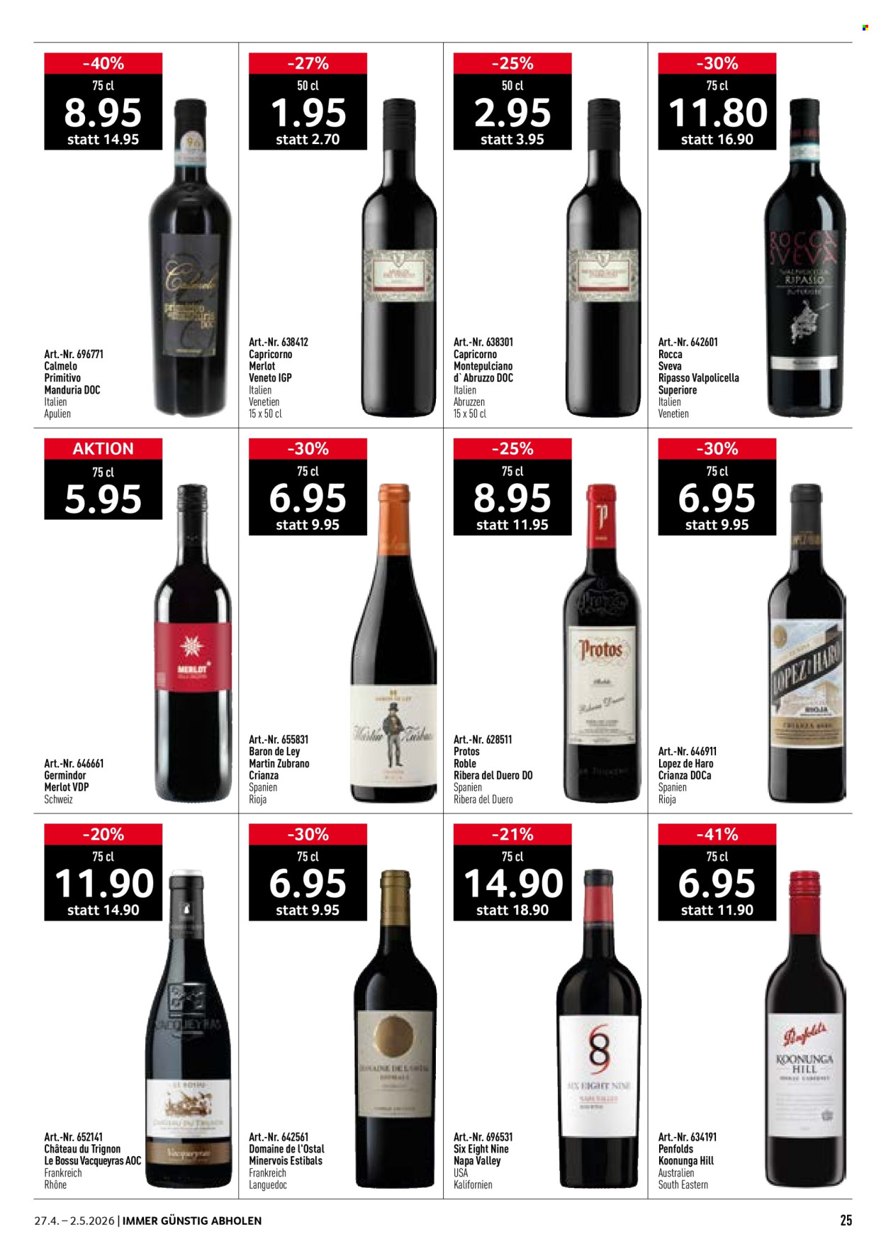 Catalogue Prodega - 27.4.2026 - 2.5.2026. Page 25. Page 25