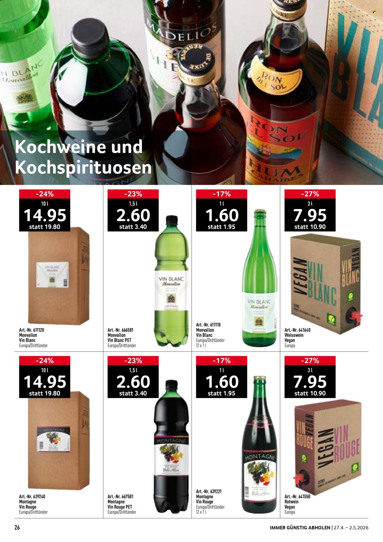 Catalogue Prodega - 27.4.2026 - 2.5.2026. Page 26. Page 26