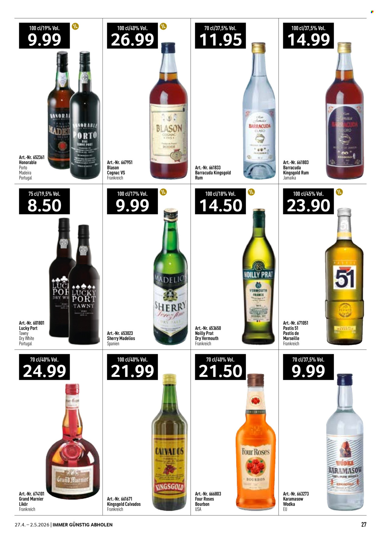 Catalogue Prodega - 27.4.2026 - 2.5.2026. Page 27. Page 27