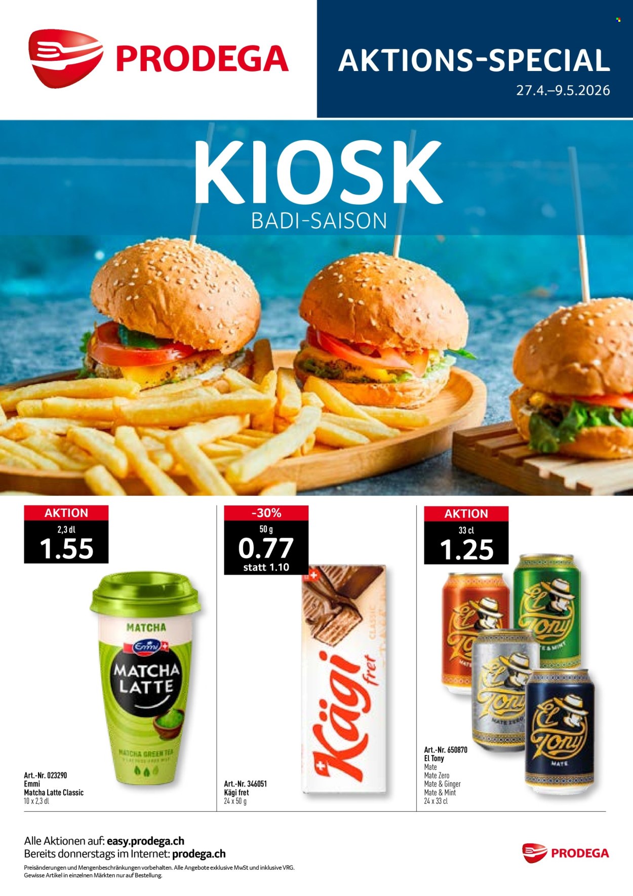 Catalogue Prodega - 27.4.2026 - 9.5.2026. Page 1. Page 1