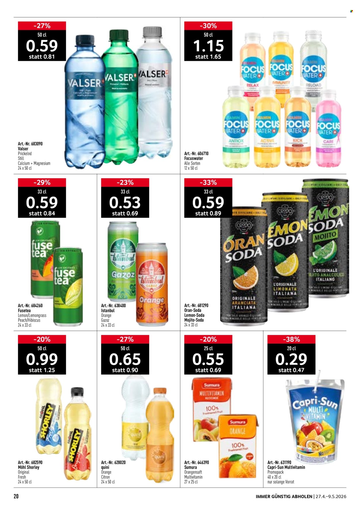 Catalogue Prodega - 27.4.2026 - 9.5.2026. Page 20. Page 20