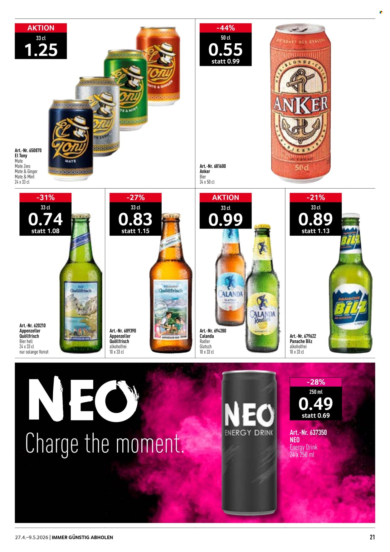 Catalogue Prodega - 27.4.2026 - 9.5.2026. Page 21. Page 21