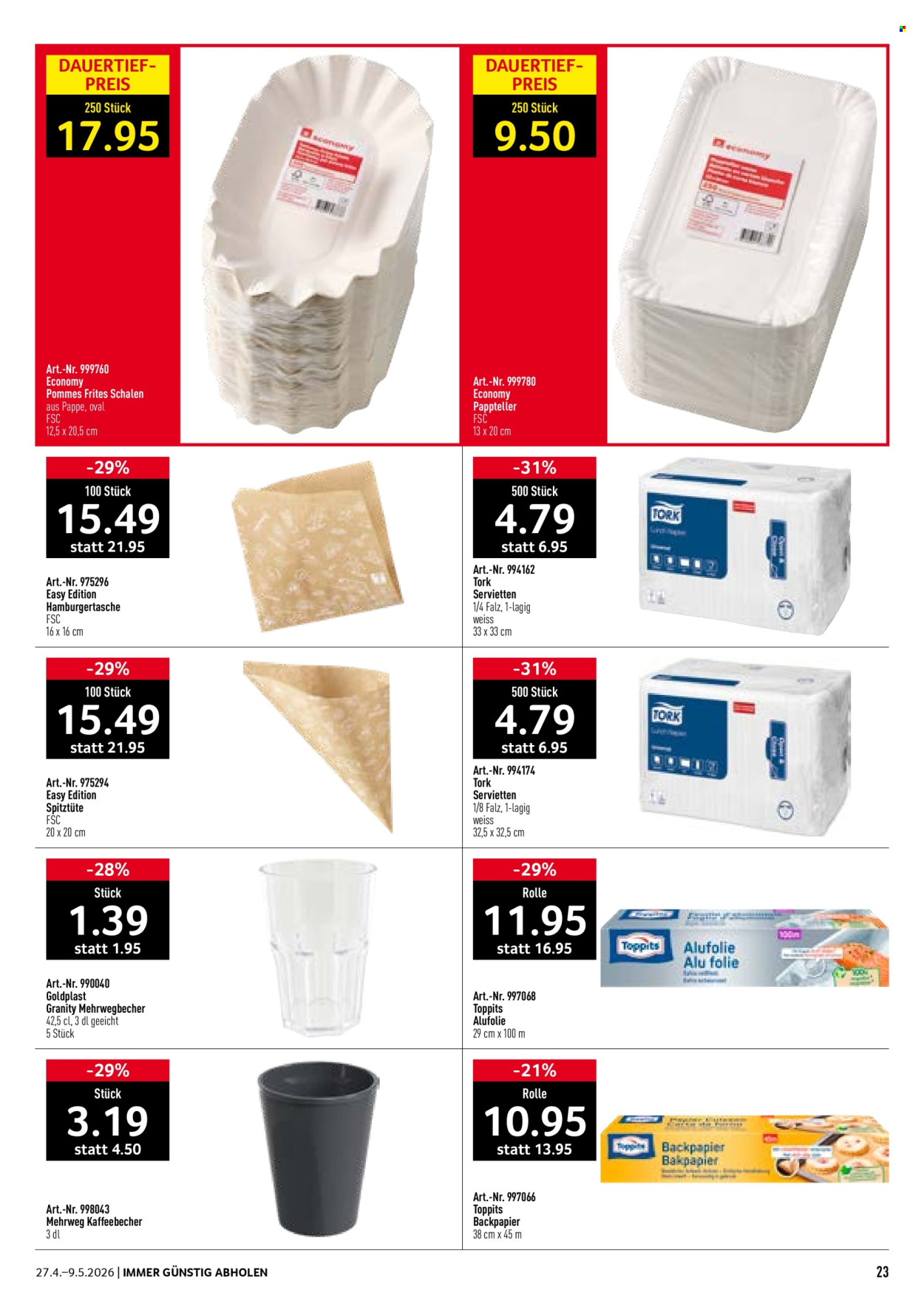 Catalogue Prodega - 27.4.2026 - 9.5.2026. Page 23. Page 23