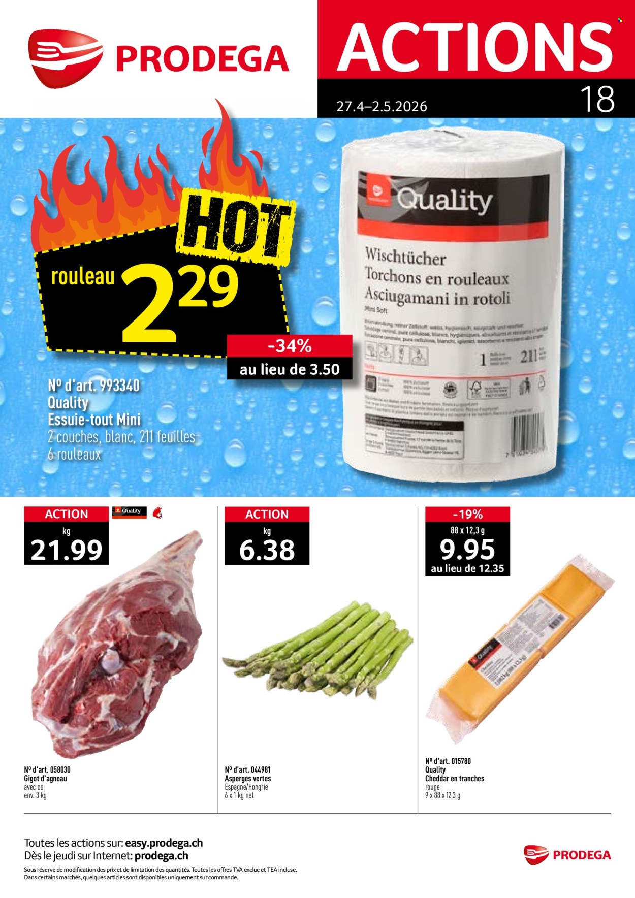 Catalogue Prodega - 27.4.2026 - 2.5.2026. Page 1. Page 1