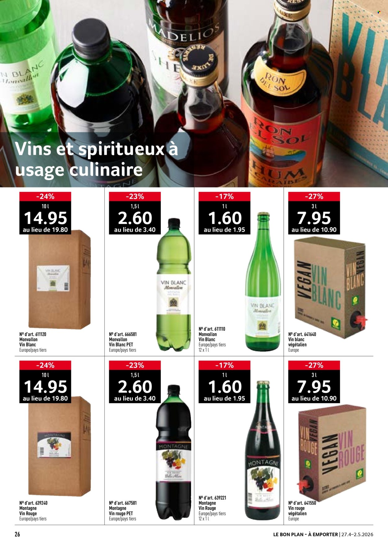 Catalogue Prodega - 27.4.2026 - 2.5.2026. Page 26. Page 26