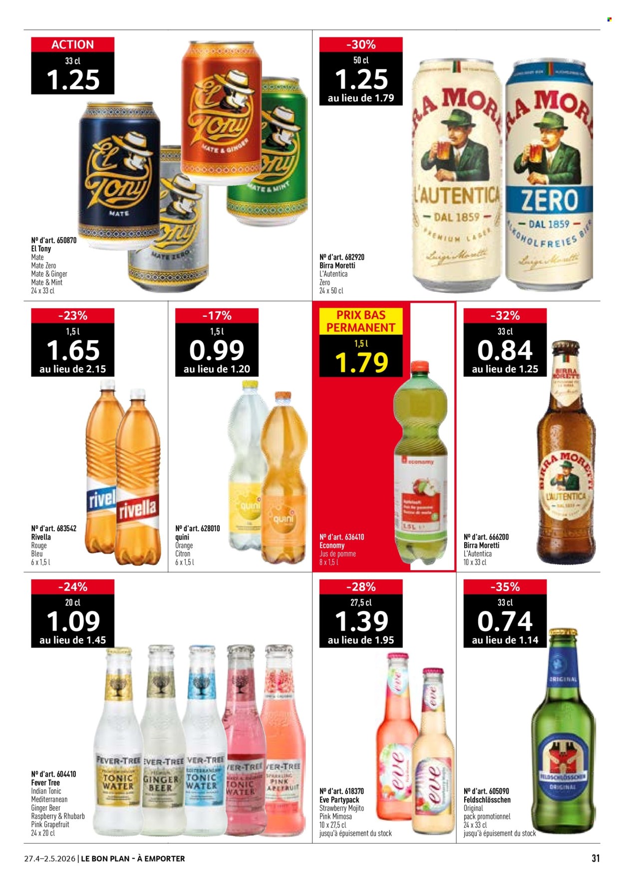 Catalogue Prodega - 27.4.2026 - 2.5.2026. Page 31. Page 31