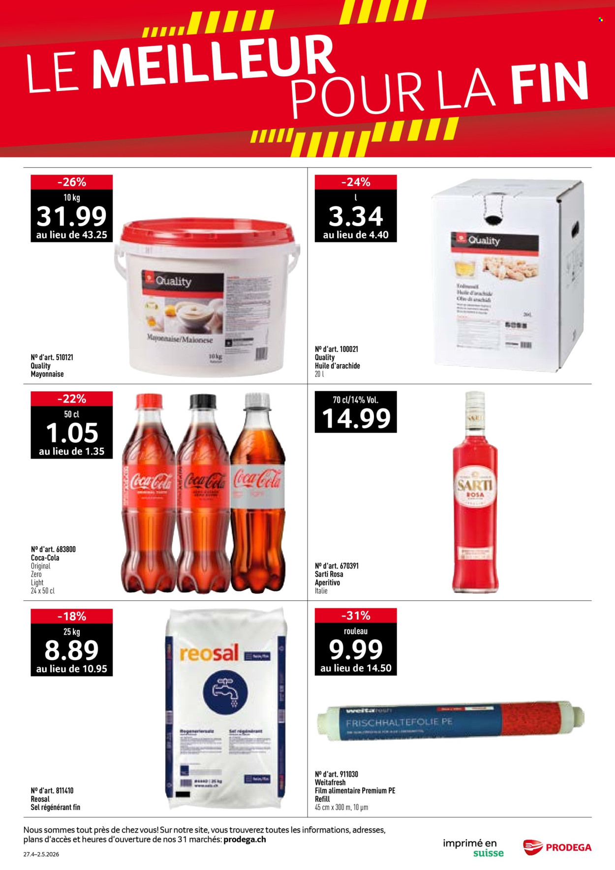 Catalogue Prodega - 27.4.2026 - 2.5.2026. Page 40. Page 40