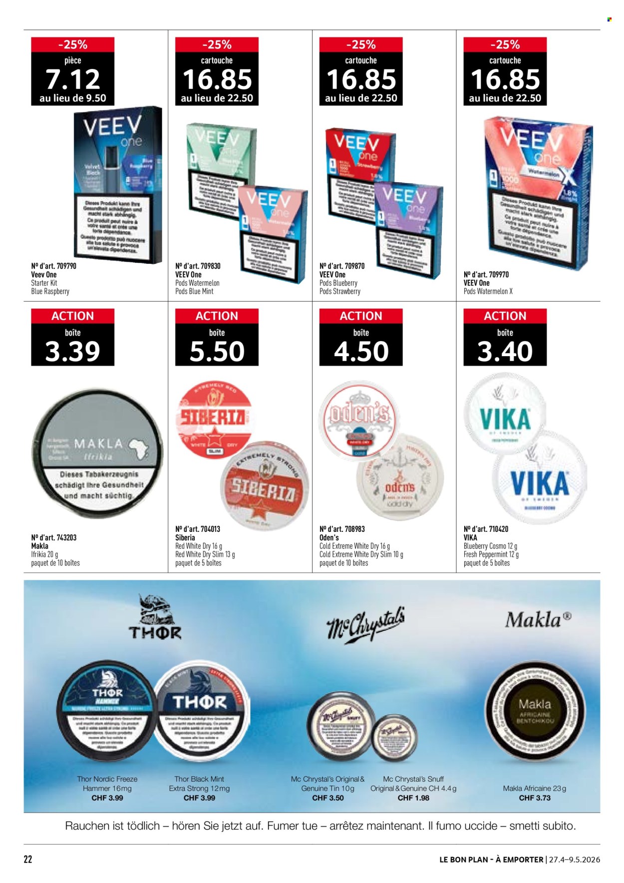 Catalogue Prodega - 27.4.2026 - 9.5.2026. Page 22. Page 22