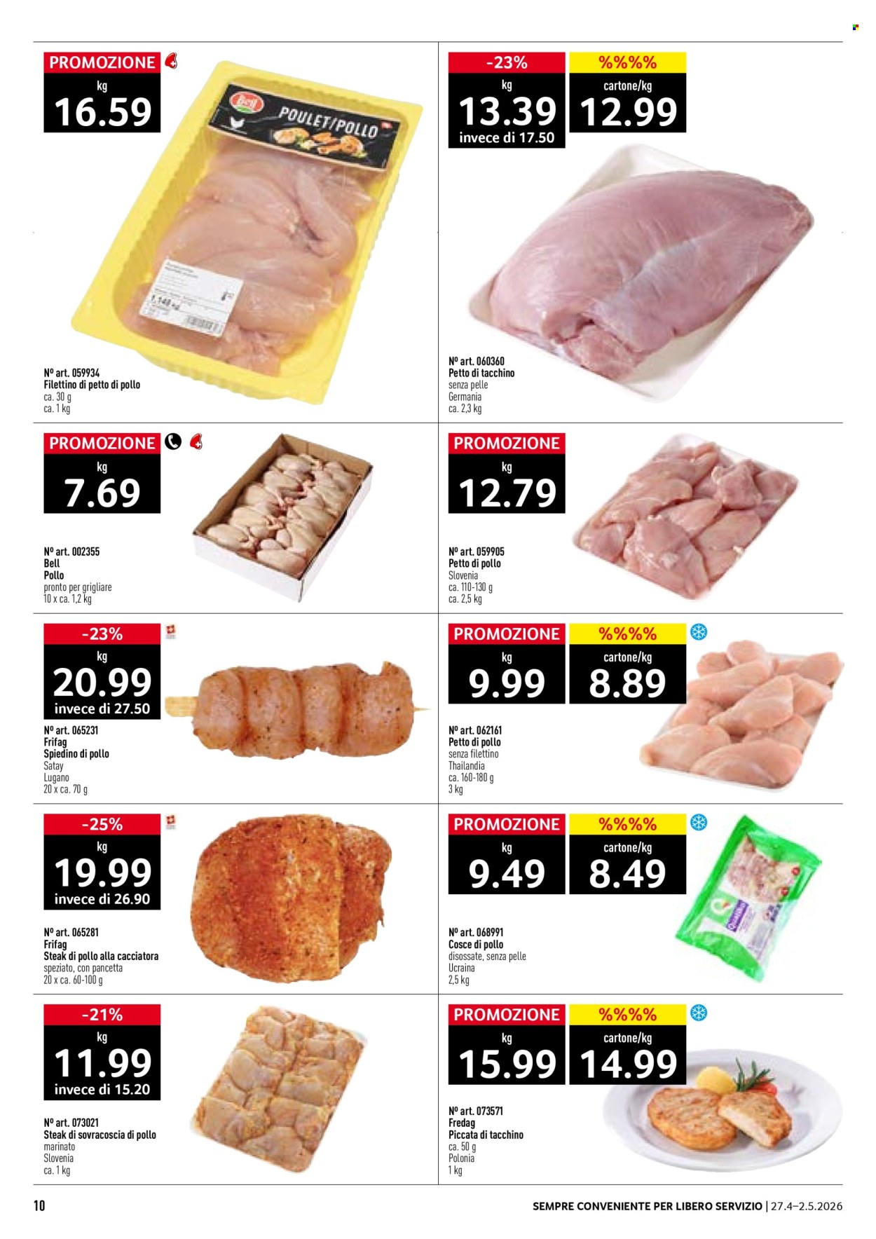 Catalogue Prodega - 27.4.2026 - 2.5.2026. Page 10. Page 10