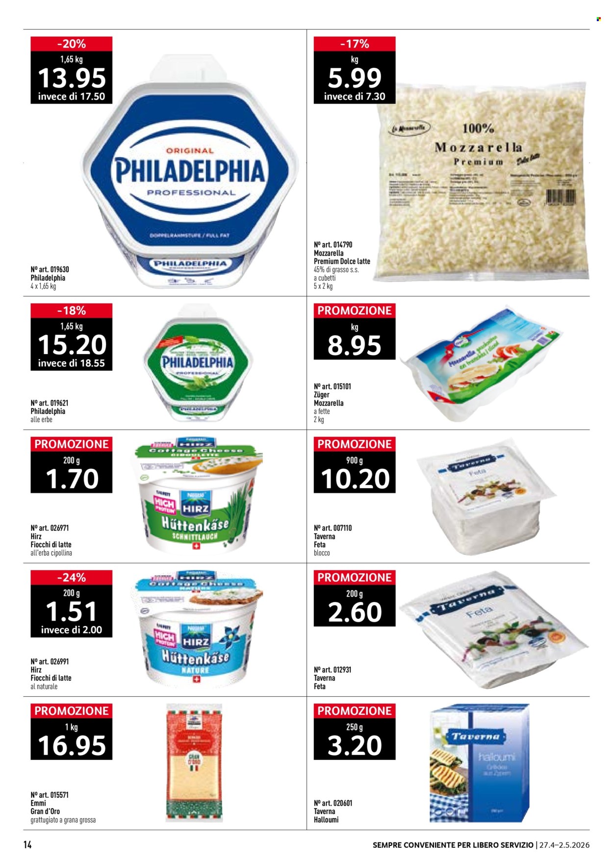 Catalogue Prodega - 27.4.2026 - 2.5.2026. Page 14. Page 14