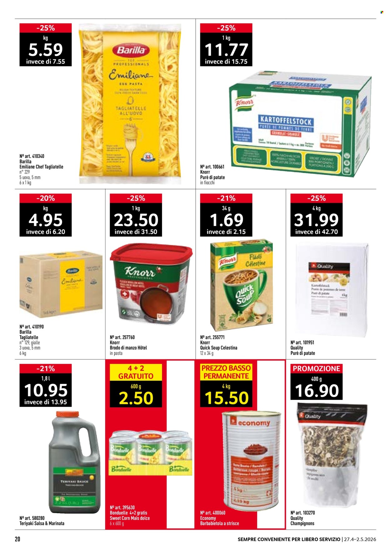 Catalogue Prodega - 27.4.2026 - 2.5.2026. Page 20. Page 20