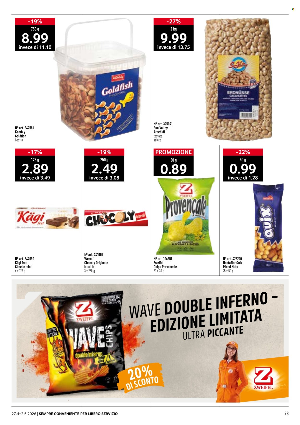 Catalogue Prodega - 27.4.2026 - 2.5.2026. Page 23. Page 23