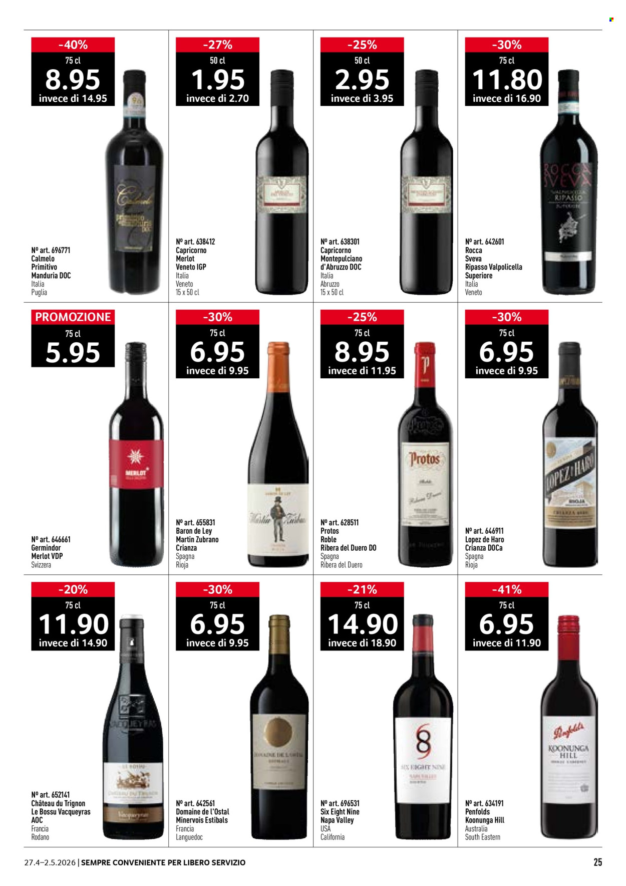 Catalogue Prodega - 27.4.2026 - 2.5.2026. Page 25. Page 25