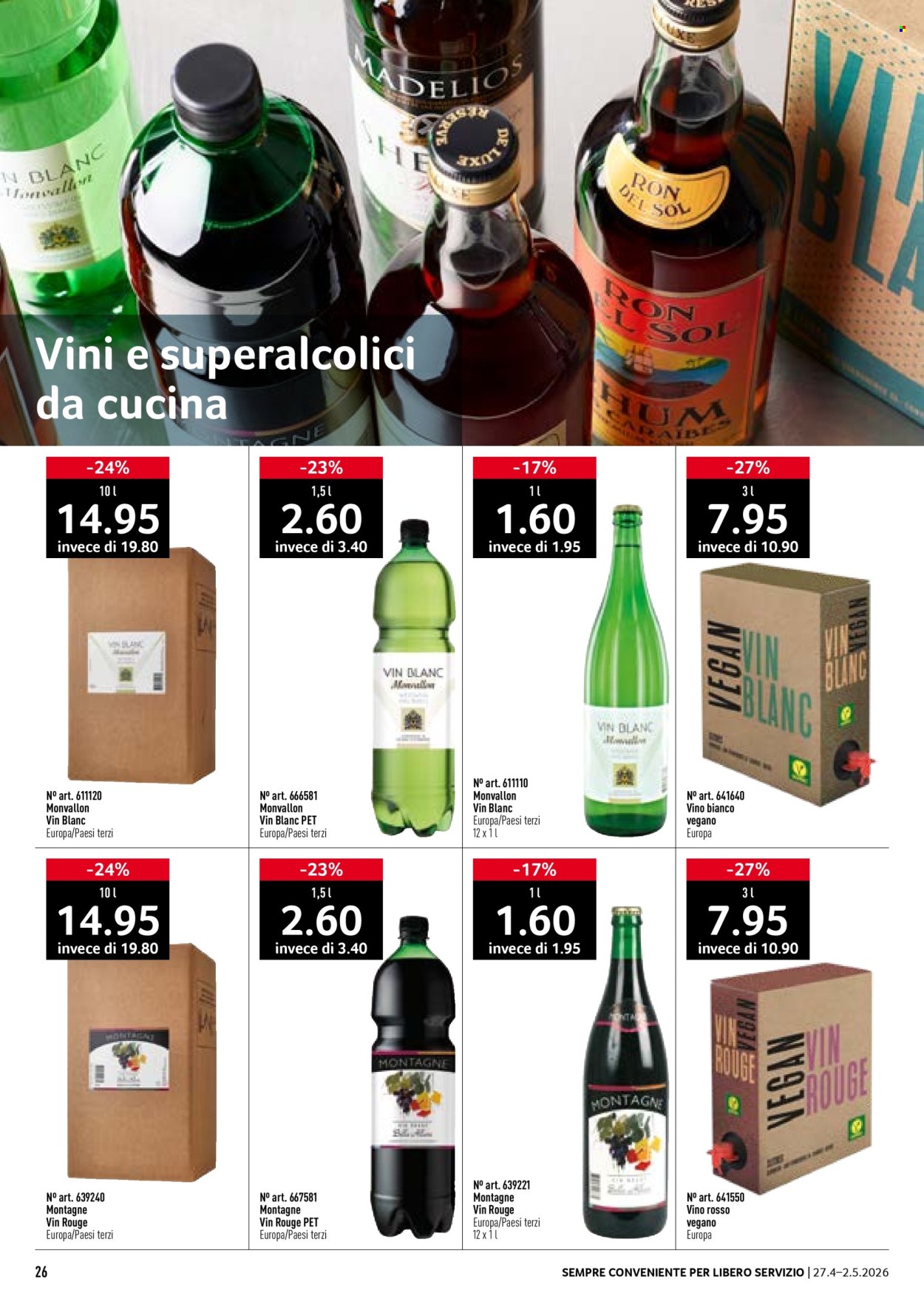 Catalogue Prodega - 27.4.2026 - 2.5.2026. Page 26. Page 26