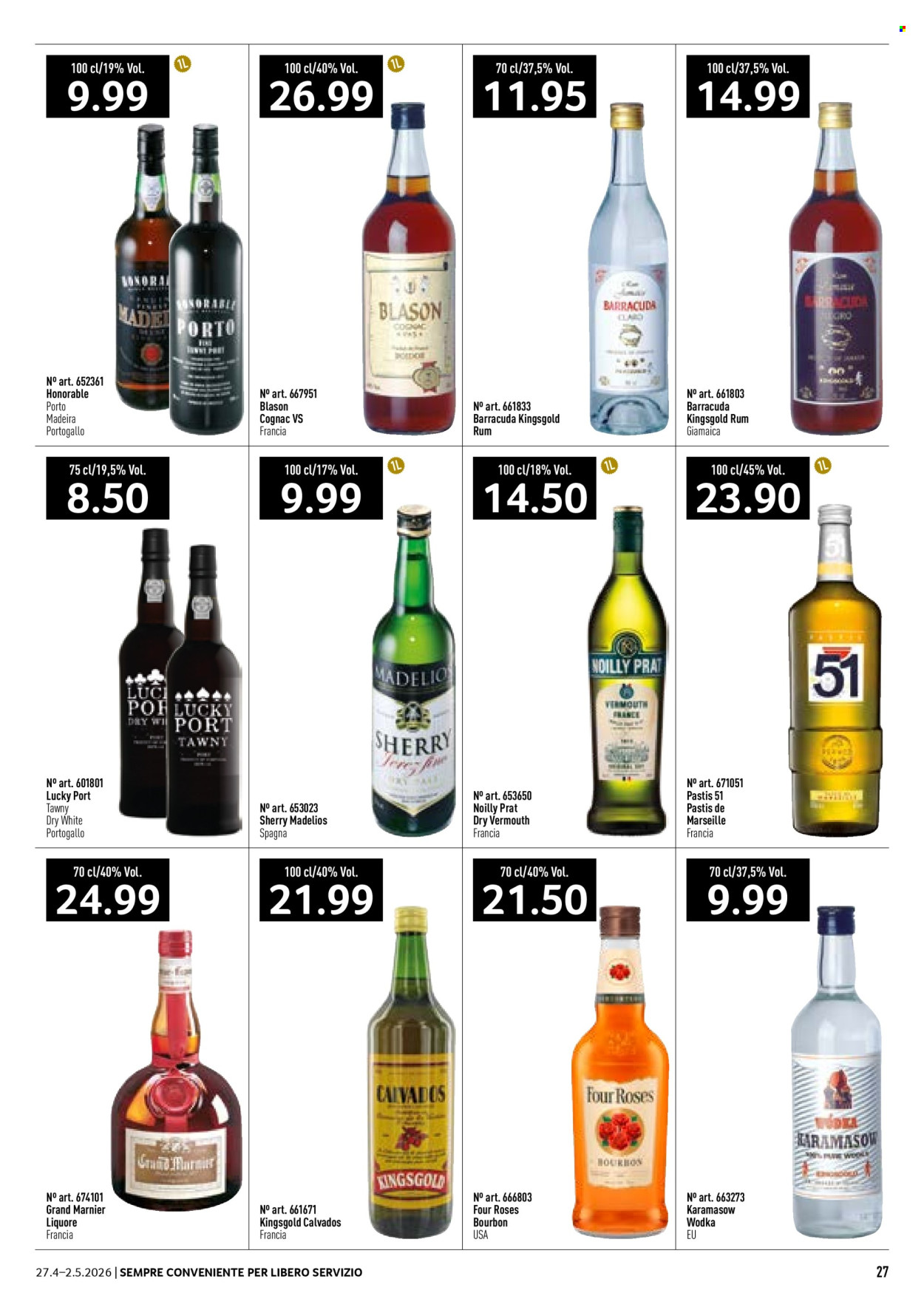 Catalogue Prodega - 27.4.2026 - 2.5.2026. Page 27. Page 27