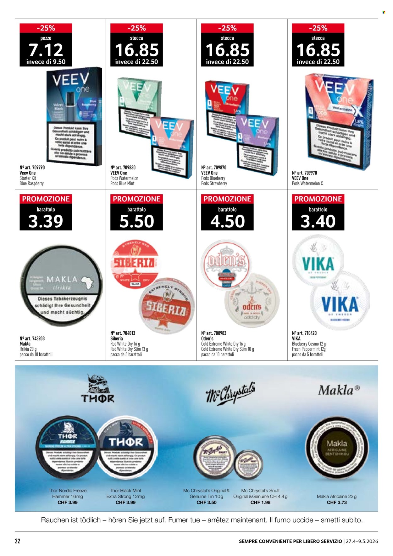 Catalogue Prodega - 27.4.2026 - 9.5.2026. Page 22. Page 22