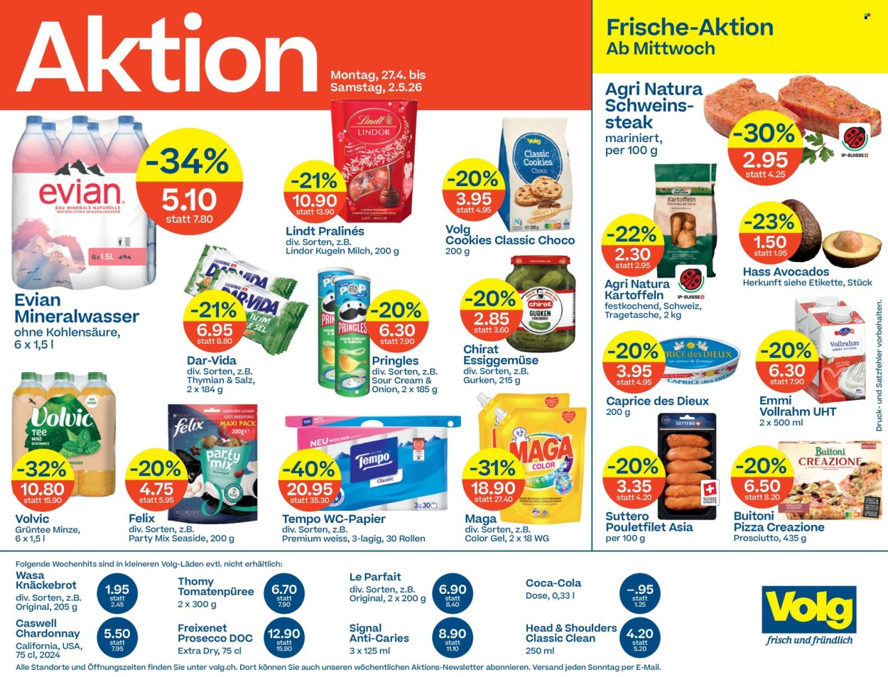 Catalogue Volg - 27.4.2026 - 2.5.2026. Page 1. Page 1