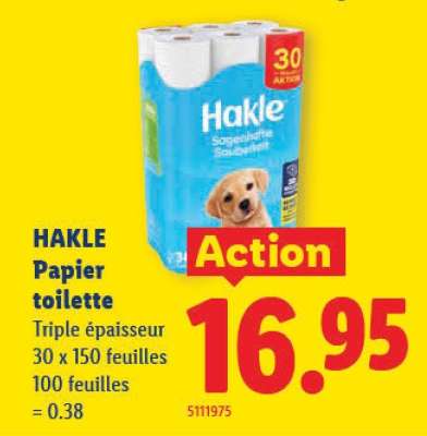 Hakle PAPIER TOILETTE